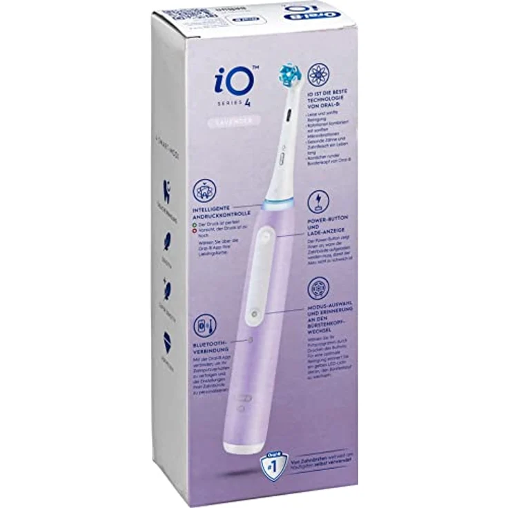 Oral-B iO Series 4 Lavender Elektrische Zahnbürste – Bild 2