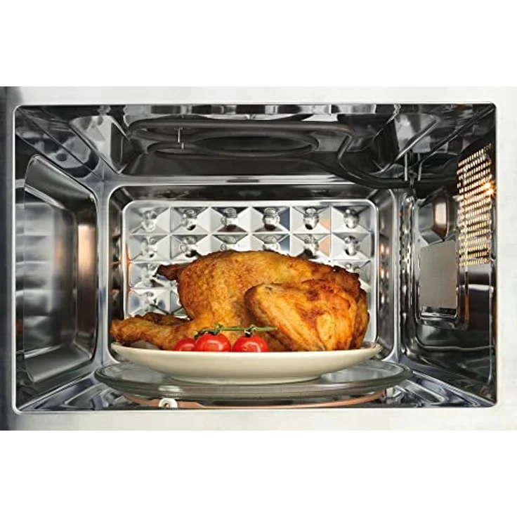 Hisense H25MOBS1HC Mikrowelle mit Grill und Heißluft, Standgerät, 25 Liter Garraum, 900 Watt, 7 Automatikprogramme, schwarz – Bild 4