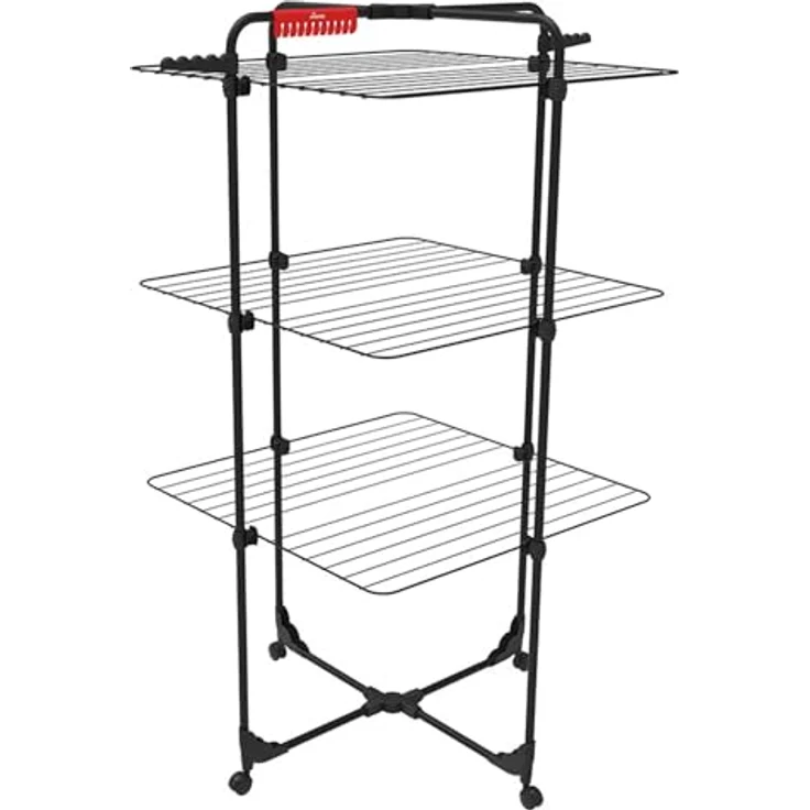 Vileda Wäscheständer Vileda Mixer 3 Ultimate, Wäscheständer, Schwarz – Bild 1