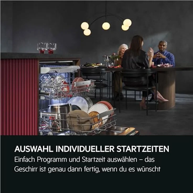 AEG GU8200A2SCM 8000 Geschirrspüler, unterbaufähig, 596 mm breit, 40 dB (A), A, SatelliteClean® Pro, EasyFlex Plus Körbe, AquaSave, AirDry – Bild 17