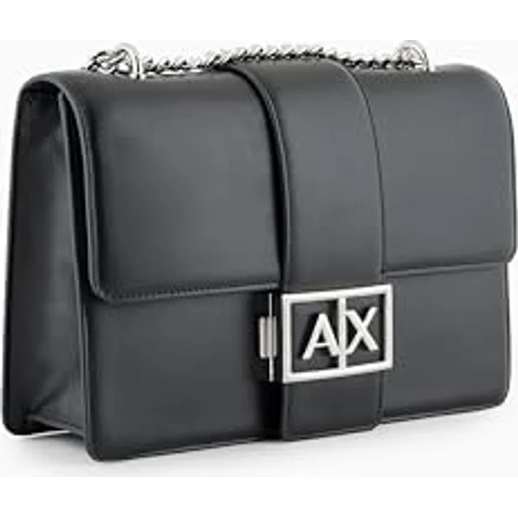 ARMANI EXCHANGE Umhängetasche Jodie, Polyester mit verstellbarem Trageriemen und Reißverschlussfächern, schwarz – Bild 3