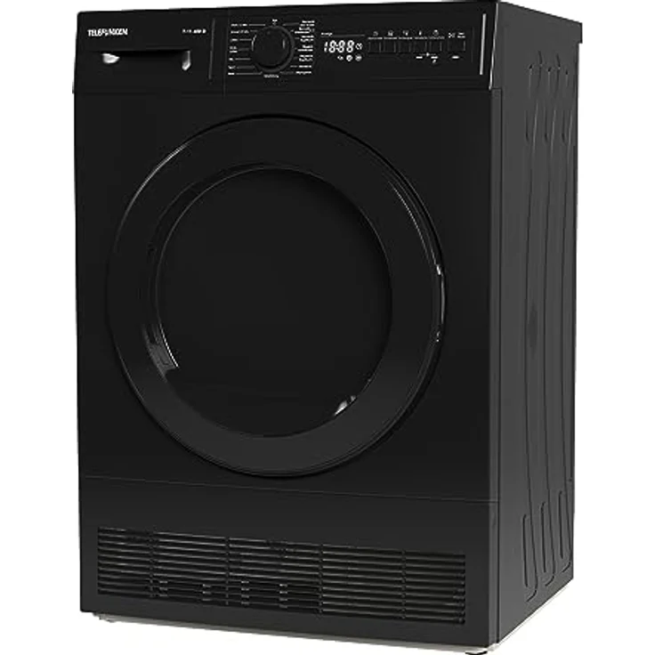 Telefunken T-11-400-B Kondenstrockner / 7kg Trockner mit 15 Programmen, Startzeitvorwahl, Knitterschutz & reversierenden Trommelbewegungen, schwarz – Bild 4