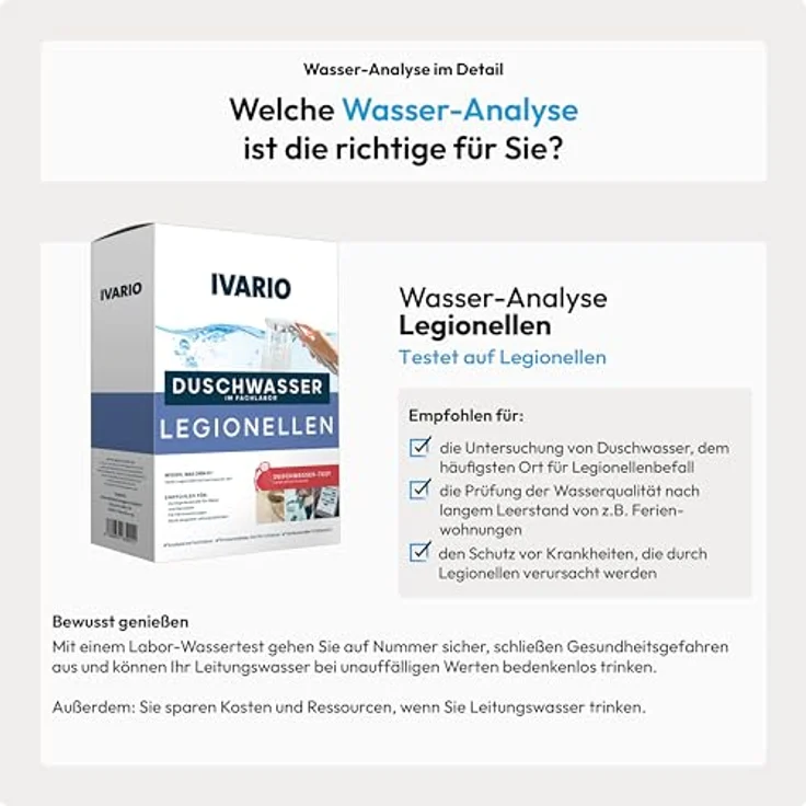IVARIO Legionellen-Wassertest  – Bild 3