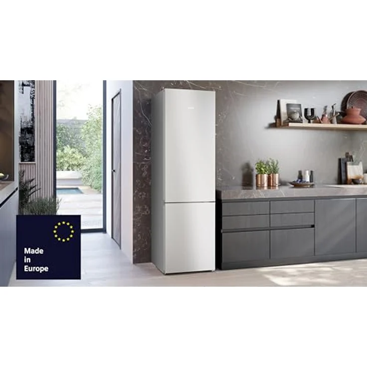Siemens KG39NVICV, Kühl-Gefrierkombination mit 363 l, Fresh Zone, Total noFrost, geräuscharm in gebürstetem Stahl – Bild 2