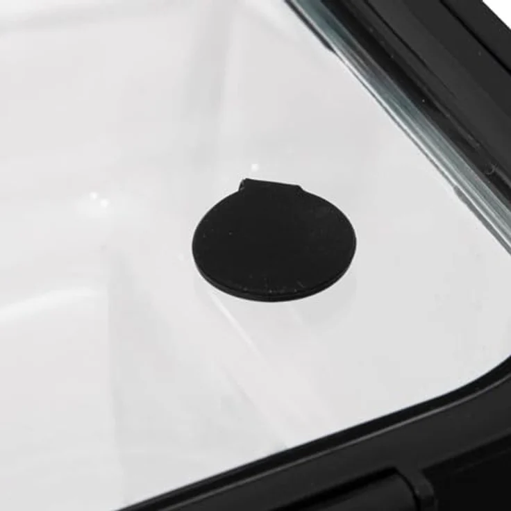 5five Simply Smart | Glasbehälter - 1,3L - Schwarz - Luftdicht - Stylische Küchenaufbewahrung – Bild 5