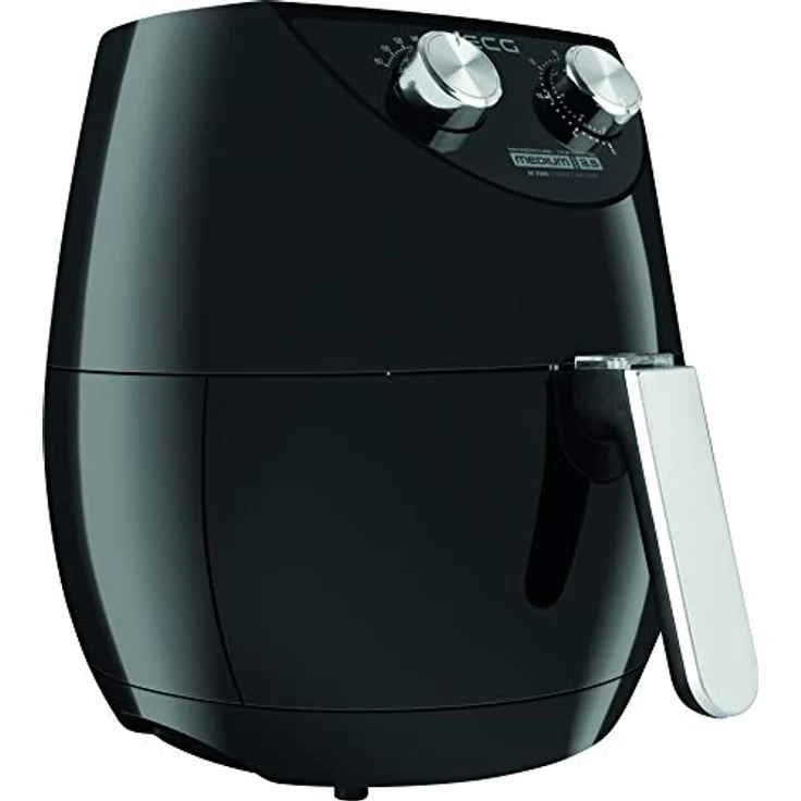 ECG AF 3500 Heißluftfritteuse, Schwarz – Bild 2