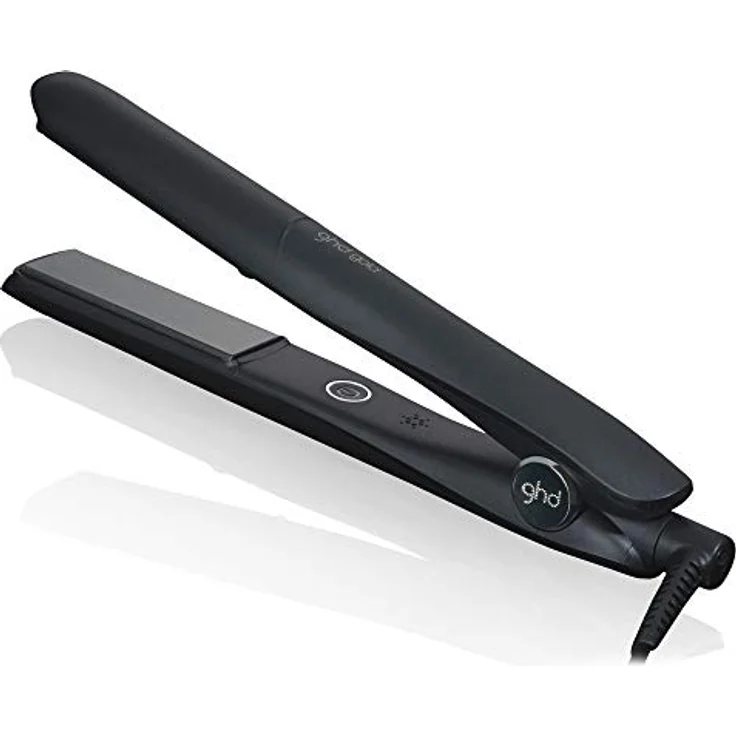 ghd gold - Professioneller Haarglätter zum Glätten, Locken und zum Erzeugen von Wellen, optimale Stylingtemperatur 185ºC, Zweizonen-Technologie, Schwarz – Bild 2