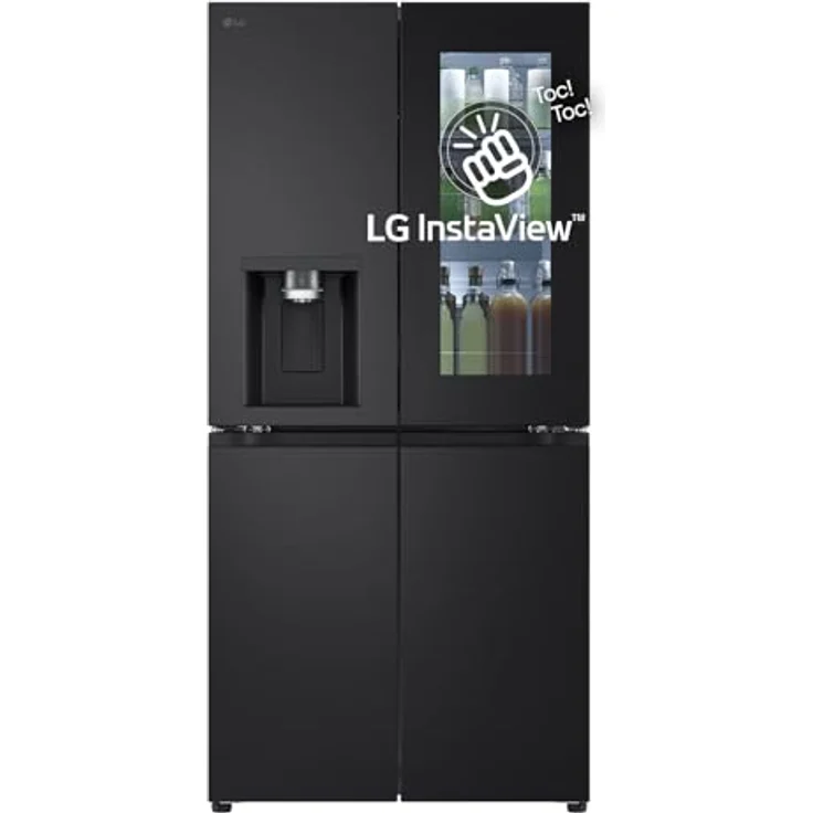 LG Kühlschrank GMG860EPBE.AEPQEUR, energieeffizienter Kühl- und Gefrierschrank, schwarz – Bild 1