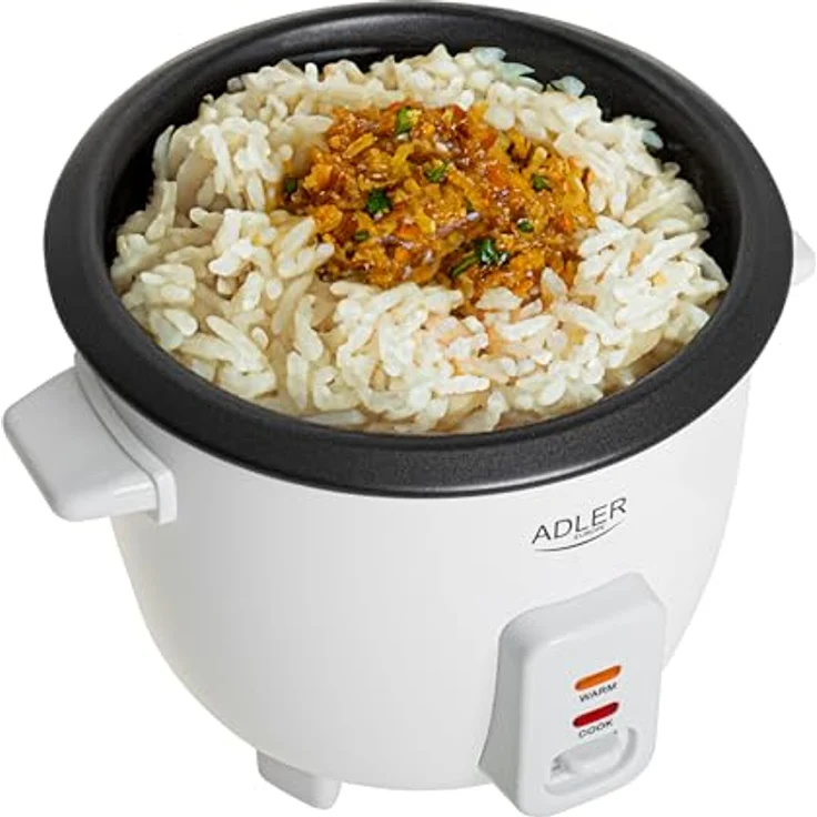 Adler Reiskocher AD 6418, Reiskocher - 0,6 L, kompakter und effizienter Reiskocher – Bild 2
