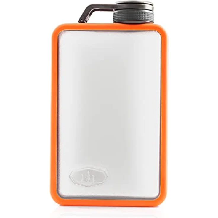 GSI Outdoors Boulder Flask Thermoskanne, 10 OZ, orange - für Outdoor-Aktivitäten und starken Durst – Bild 1
