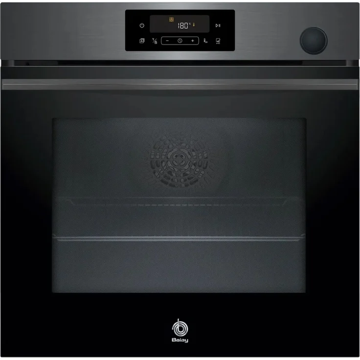 Balay 3HA4121G3, Einbaubackofen 71 l, Lüfterbetrieb, 10 Kochmethoden, schwarz/graphit