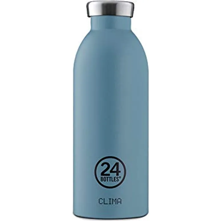 24 BOTTLES - Clima Bottle 0,5 L - Stone Finish - Powder Blue (24B528)