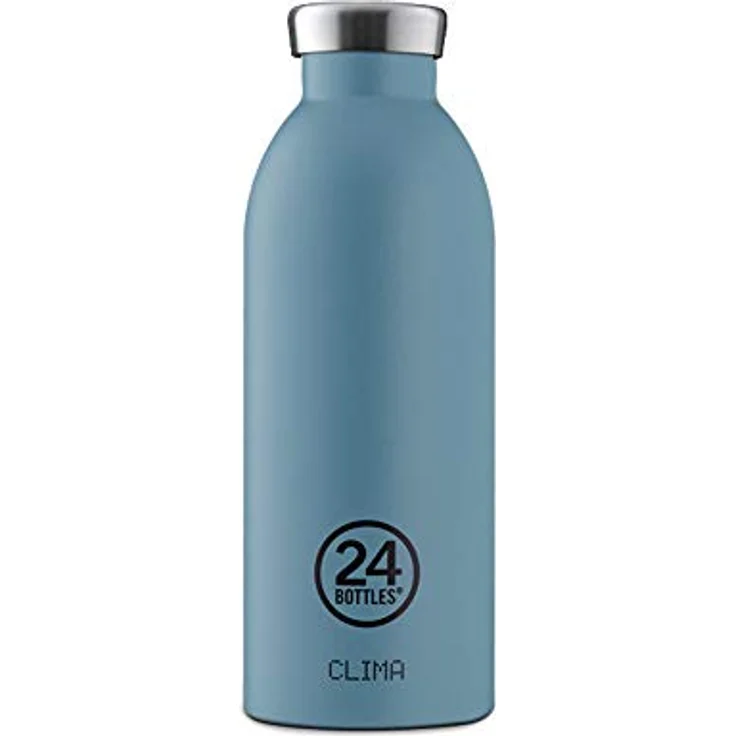 24 BOTTLES - Clima Bottle 0,5 L - Stone Finish - Powder Blue (24B528) – Bild 1