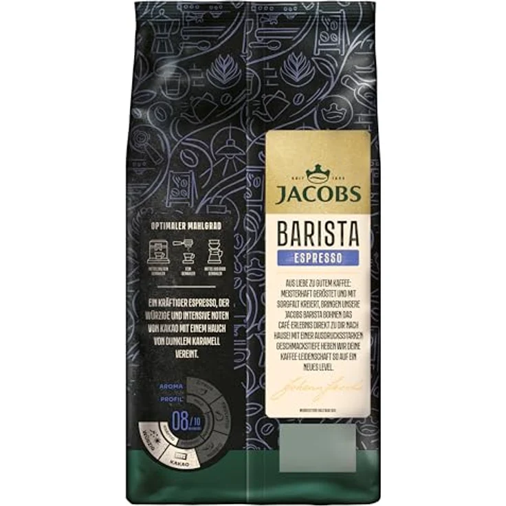 Jacobs Barista Editions Espresso ganze Bohne 1000g – Bild 4