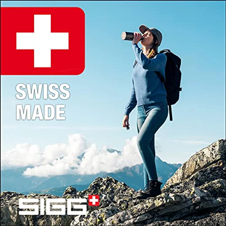 Sigg Traveller Smoked Pearl Trinkflasche, Dunkelgrau, 0.6 L – Bild 5