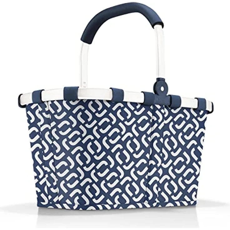 reisenthel carrybag Einkaufskorb mit Henkel Einkaufstasche Shopping Tragetasche frame signature navy – Bild 2