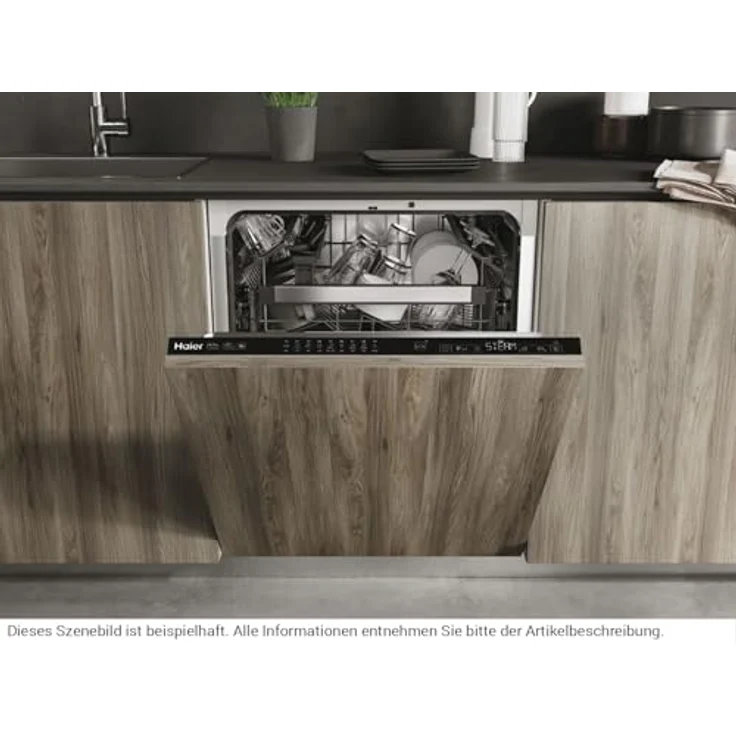 Haier XI 6C3D0FB, Geschirrspüler, C, Geräuschemissionsklasse B, Geräuschemissionen 43 Dezibel – Bild 5