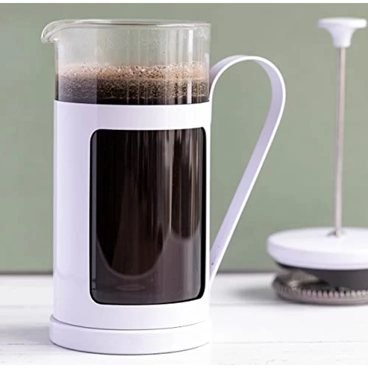 La Cafetière Monaco Edelstahl-Café, 8 Tassen, Lavendel, in Geschenkbox – Bild 4