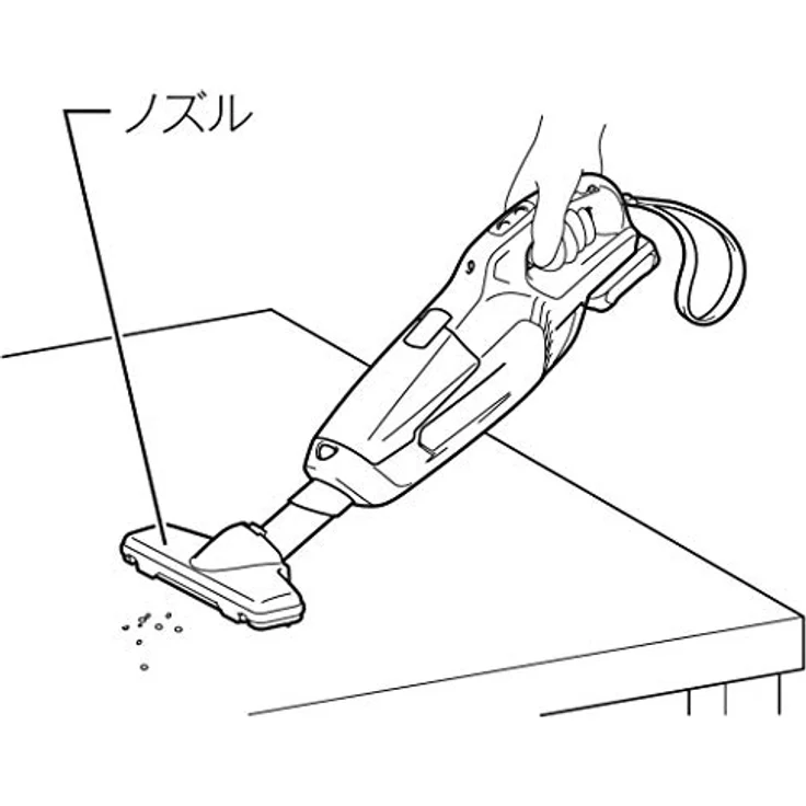 Makita CL107FDZW Akku-Staubsauger – Bild 4