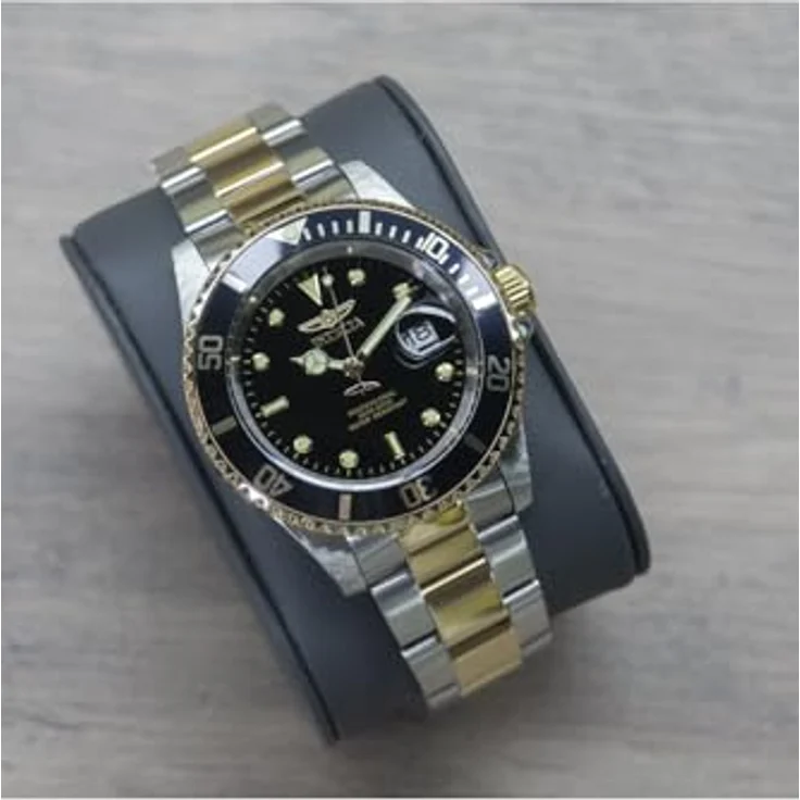 Invicta Pro Diver Herren Armbanduhr, Edelstahl, Quarzwerk, 40mm, Rund, Datum – Bild 2