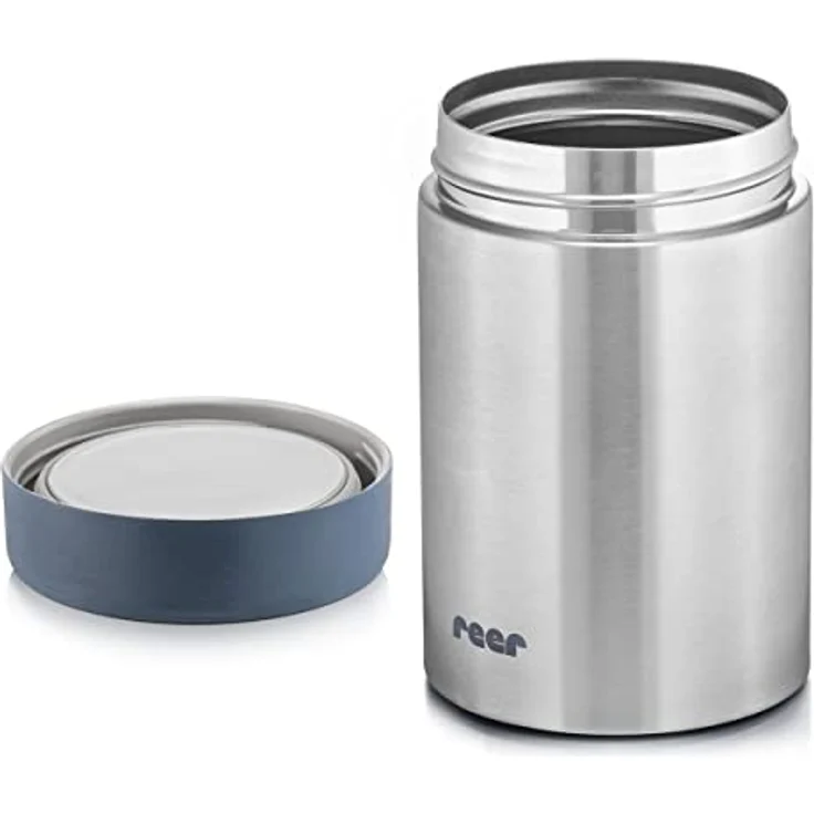 Reer Edelstahl-Warmhalte-Box PURE für Baby-Nahrung, 300 ml, silber 90408 W – Bild 4