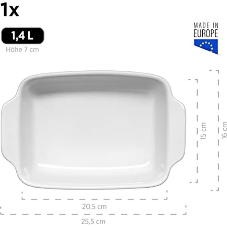 Mäser 931983 Kitchen Time Auflaufform, BERRY, rechteckig, berry, 2-teilig (1 Set) – Bild 4