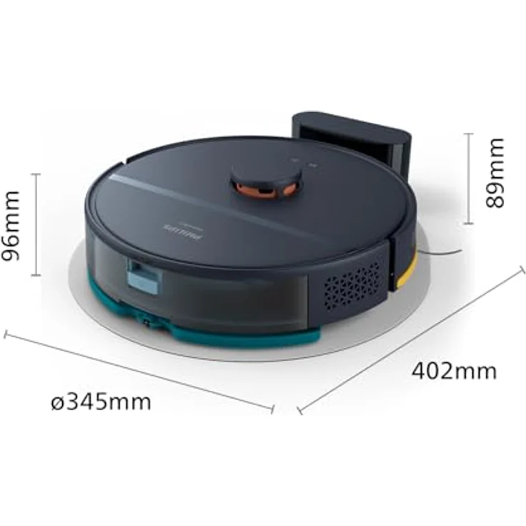 Philips Roboter-Staubsauger, 2700Pa Saugleistung, Schwarz (XU2000/10) – Bild 4