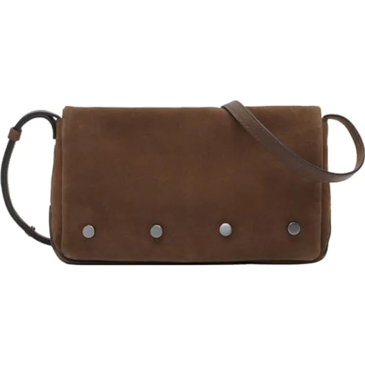 Liebeskind Rive Umhängetasche, 100% Leder, 27 cm x 7 cm x 16 cm, braun – Bild 1