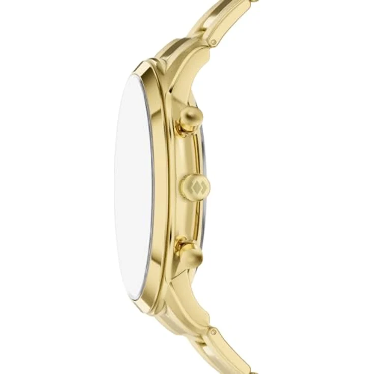Fossil Neutra, Herren Quarz-Chronograph mit 44-mm-Gehäuse, goldfarbenem Edelstahlarmband und grünem Sunray-Zifferblatt, wasserdicht bis 50 m – Bild 4