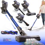 aktimeo Hand-und Stielstaubsauger 150,00 W, kabellos mit Auffangbehälter und 2in1-Funktion