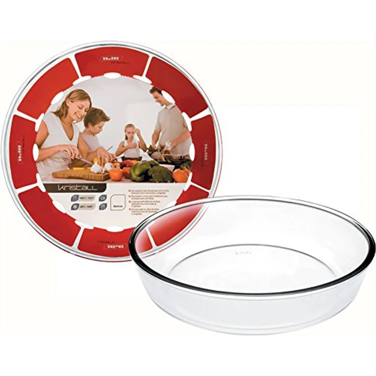IBILI Kuchenform Kristall 26x6 cm, Glas, transparent, 26 x 6 x 6 cm – Bild 3
