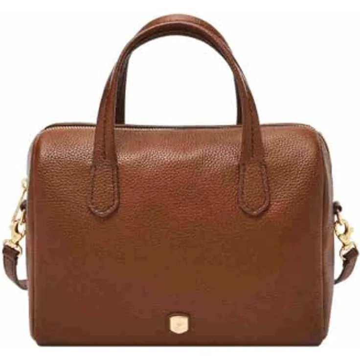 Fossil Lainey Handtasche, Leder, 25 cm, mit mehreren Fächern und verstellbarem Umhängeriemen