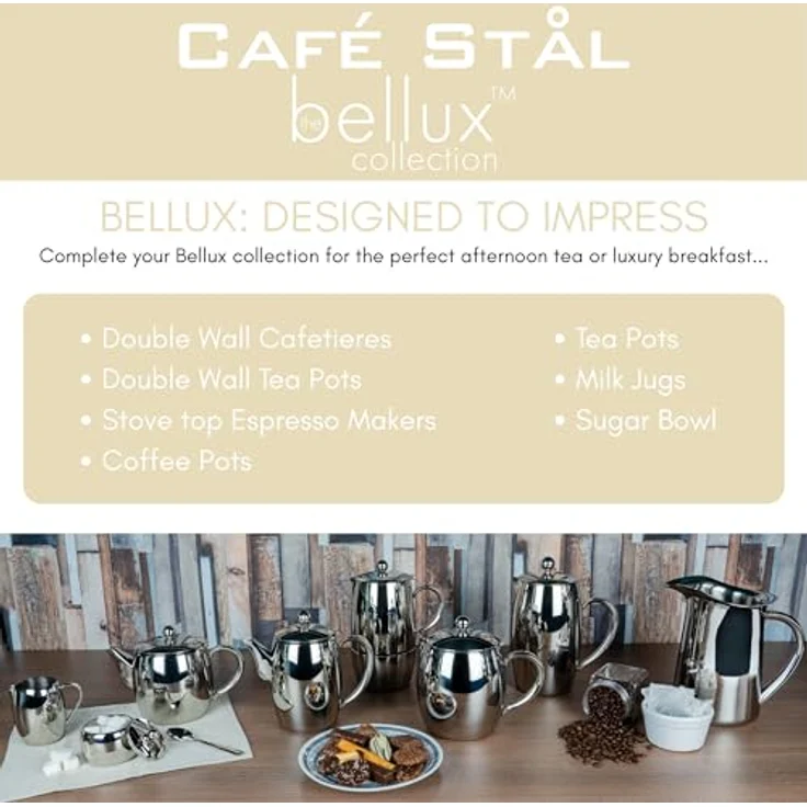Café Stål BEC-10M Espresso Kaffeekocher, Edelstahl – Bild 9