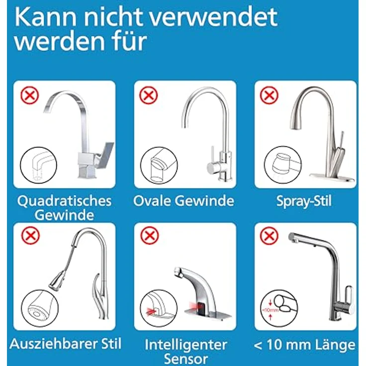 Philips Wasserhahnfilter, Wasserfilter, Weiss – Bild 6