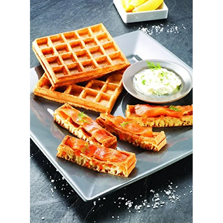 Tefal XA800412 Collection Snack-Set für Waffel Rezeptbuch mit 4,4 x 15,5 x 24,2 cm – Bild 7