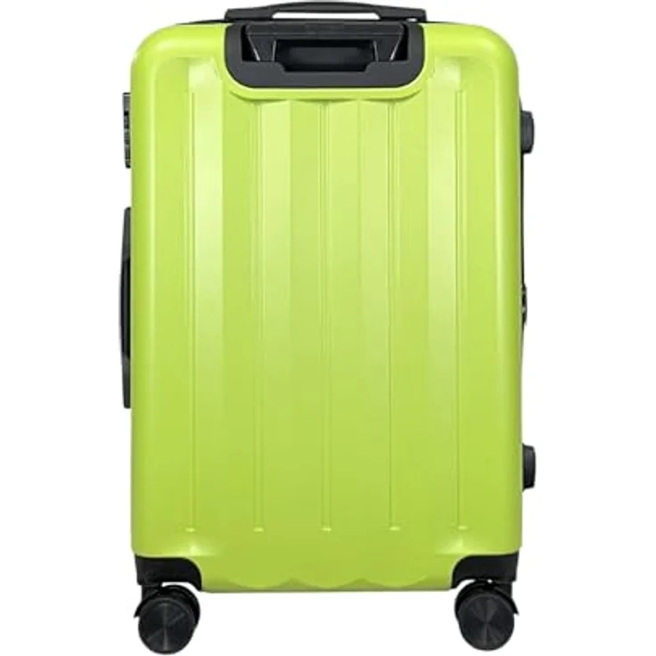 MY TRAVEL BAG ABS Hartschalen-Koffer Trolley Reisekoffer Tasche (Handgepäck-Mittel-Groß-Set) Zwillingsrollen (Grün, Handgepäck (55cm)) – Bild 3