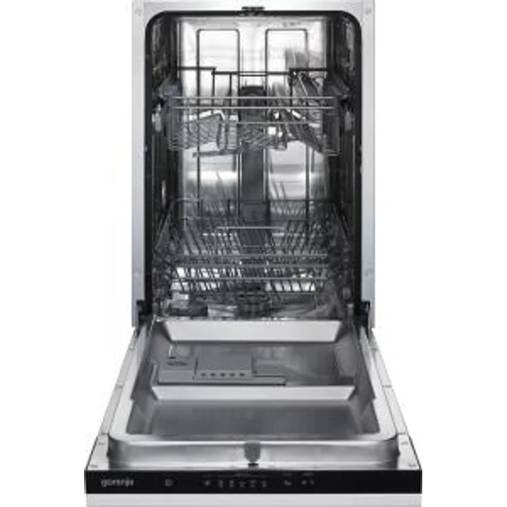 Gorenje GV520E15, vollintegrierbarer Geschirrspüler mit 9 Maßgedecken, 5 Programmen, 47 dB Geräuschpegel, 45 cm breit
