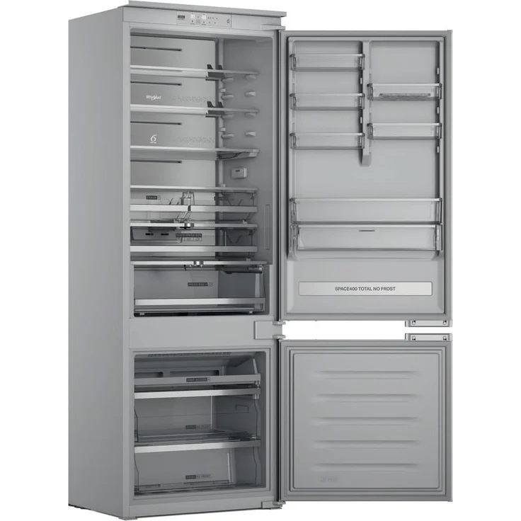 Whirlpool WH SP70 T262 P, Kühl-Gefrierkombination mit NoFrost, 394 l, Grau