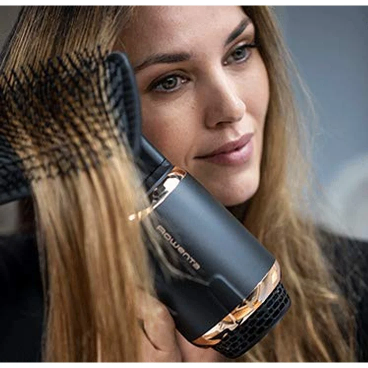Rowenta CV9820 Ultimate Experience Haartrockner (1500 W, digitale Temperaturkontrolle, Digitalmotor) Schwarz-Roségold – Bild 4