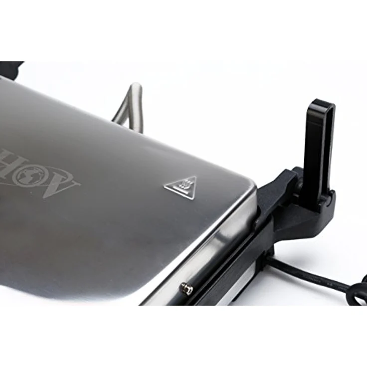 SHOV Kontaktgrill Tandur Elektrogrill Toaster, vielseitig mit Teflon-Beschichtung und 5-Stufen-Regulierbarkeit – Bild 9