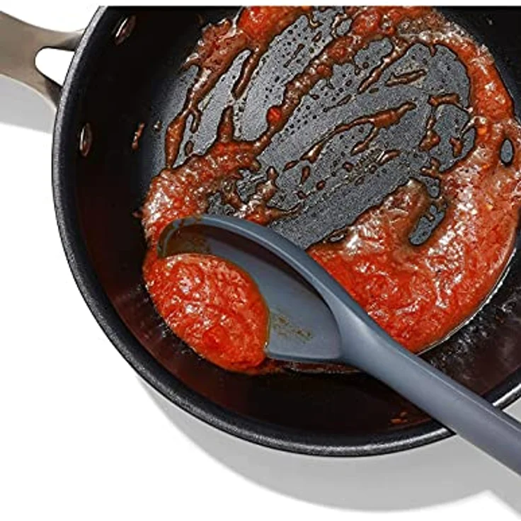 OXO Good Grips Silicone Spoon Silikonlöffel, 719812689722, Peppercorn, us:one size – Bild 2
