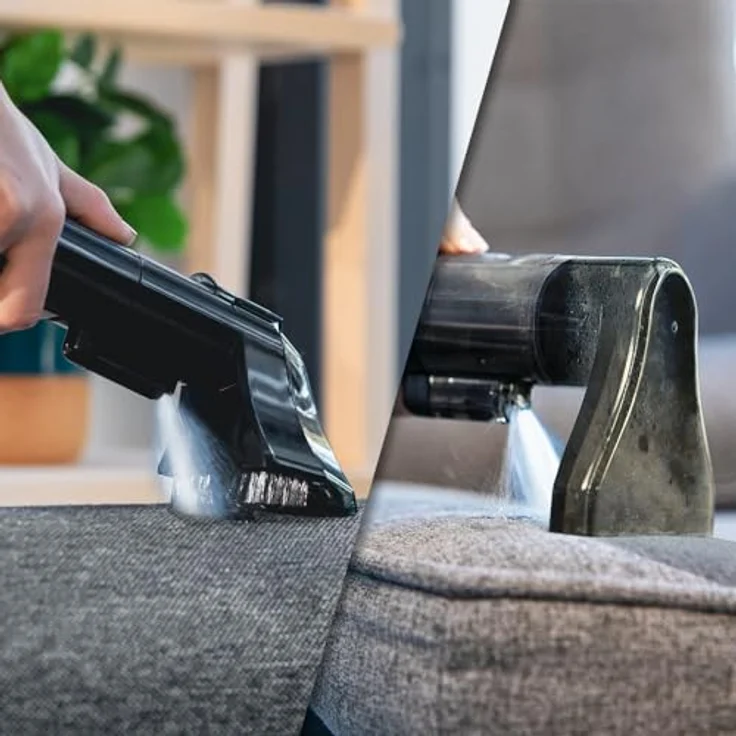 Cecotec Polsterstaubsauger Conga Popstar 3000 CarpetClean, 400 W, 2 Tanks, Wassersprüher, 6 m Reichweite, 1,2 m Schlauchlänge - Hochwertiges Material, Vielseitige Funktionalität – Bild 2