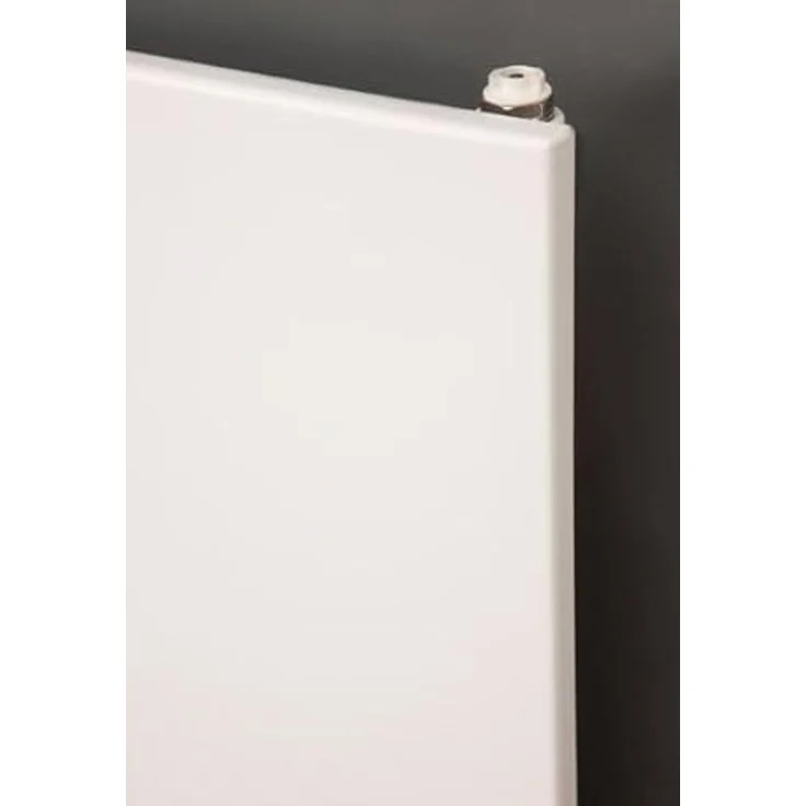 Ximax Raumheizkörper P1 Plan horizontal 595 mm x 1200 mm 609 Watt Weiß RAL 9003 horizontal mit glatter Front - ein eleganter und unaufdringlicher Designheizkörper – Bild 1