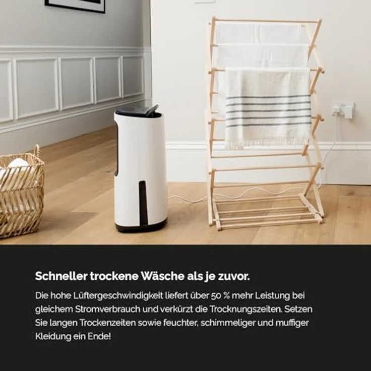 MEACO Meaco Arete Two 25L Luftentfeuchter - Luftreiniger, Steuerung per Meaco-App, 4,8 Liter Wasserbehälter – Bild 6