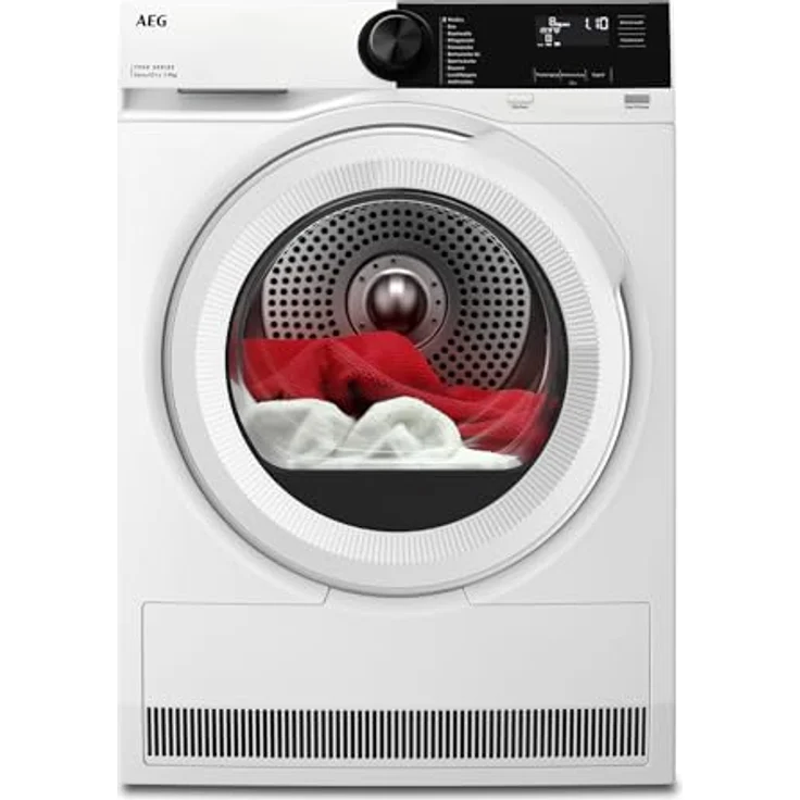 AEG Wärmepumpentrockner 9 kg Serie 7000 SensiDry A+++ Mengenautomatik Schontrommel Knitterschutz TR7T65690 in Weiß – Bild 1