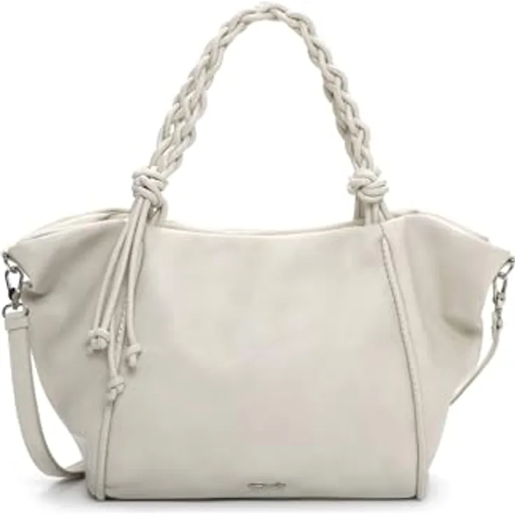 Tamaris Shopper TAS Keona SC, eleganter Polyurethan Shopper mit strukturiertem Innenraum und verstellbarem Umhängeriemen