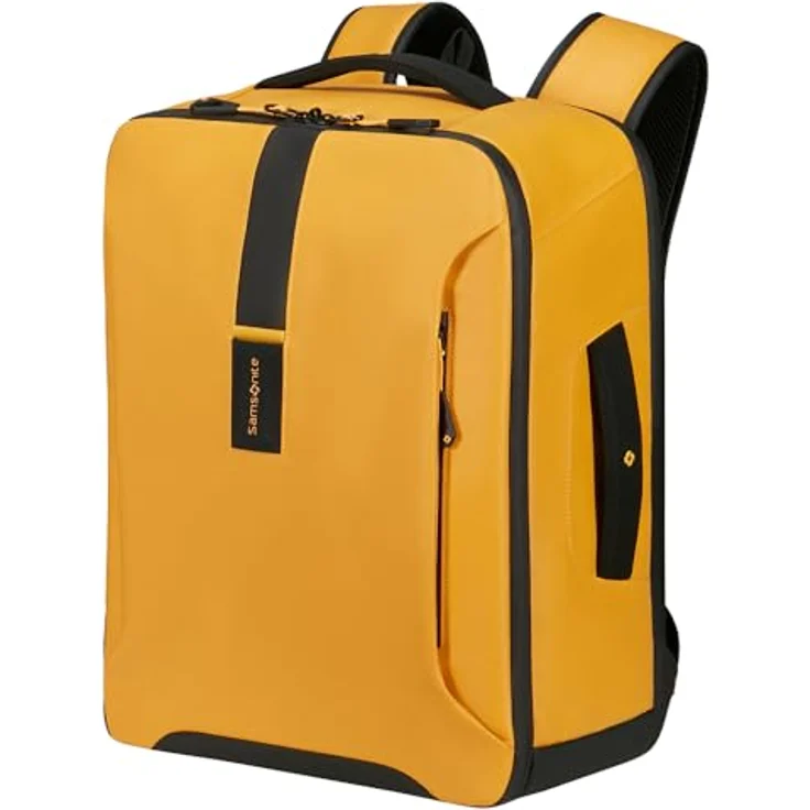 Samsonite Paradiver Light Reiserucksack, 45 cm, 100% Polyester, gelb, kompakter Reisebegleiter – Bild 3
