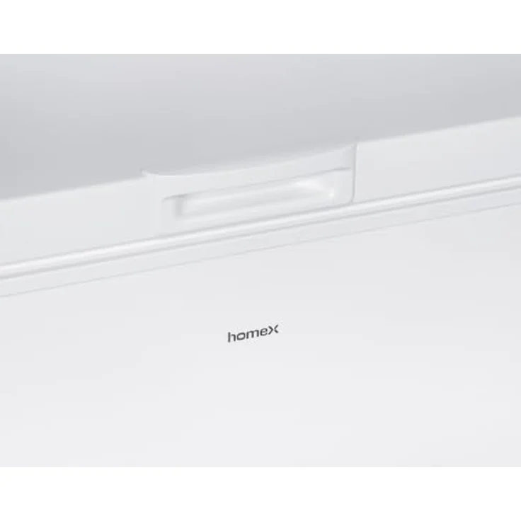 homeX FT1421-W Gefriertruhe, 142 Liter, 4-Sterne Gefrieren, leise 38 dB, inklusive Ablagekorb, kompakte Maße 70,5 x 85 x 56 cm – Bild 16