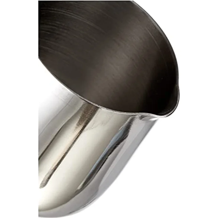 Cilio 0000201383 Latte Macchiato Kännchen, Edelstahl, silber, 6,4 x 7,4 x 7,6 cm – Bild 5