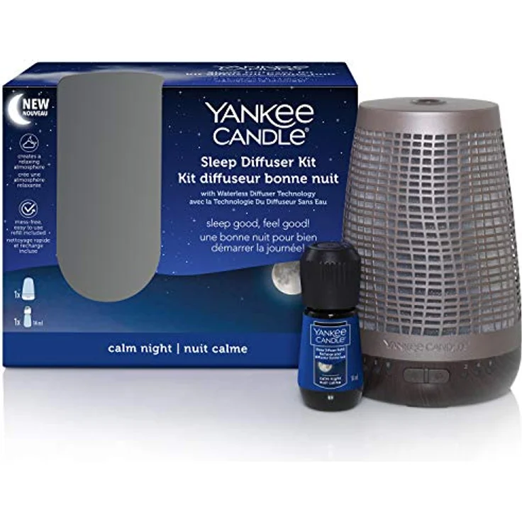 Yankee Candle Diffuser Kit, Calm Night, Sleep – Bild 1